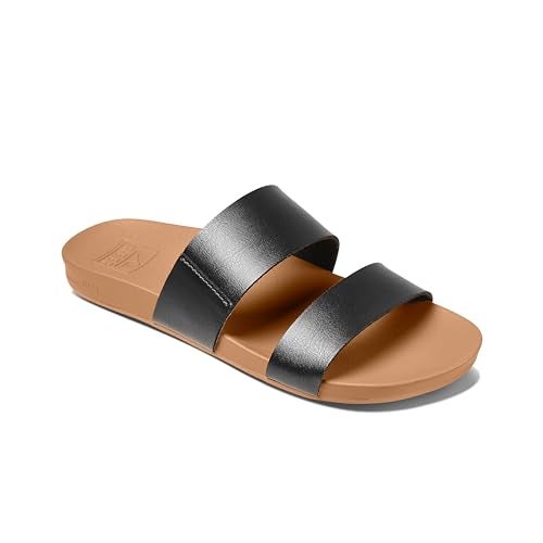 Reef Cushion Vista Women's Sandals Black/natural - 7 Medium - Image 2