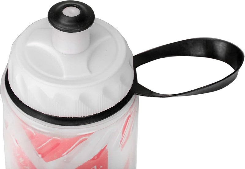 Spartan Water Bottle 650 ml Red | Leak‑Proof Fast‑Flow Spout Wide Mouth Dishwasher Safe BPA Free Odourless Material Silicone Grip Durable Hydration Bottle for Cycling Outdoor Sports | SP‑9103 - Image 2