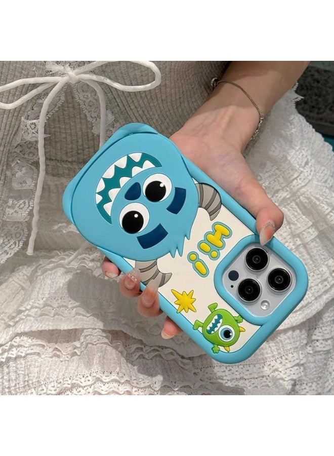 3D Cartoon Phone Case for iPhone 12 Pro Max, 13 Pro Max, All-Round Protection, Anti-Slip Design - Image 3