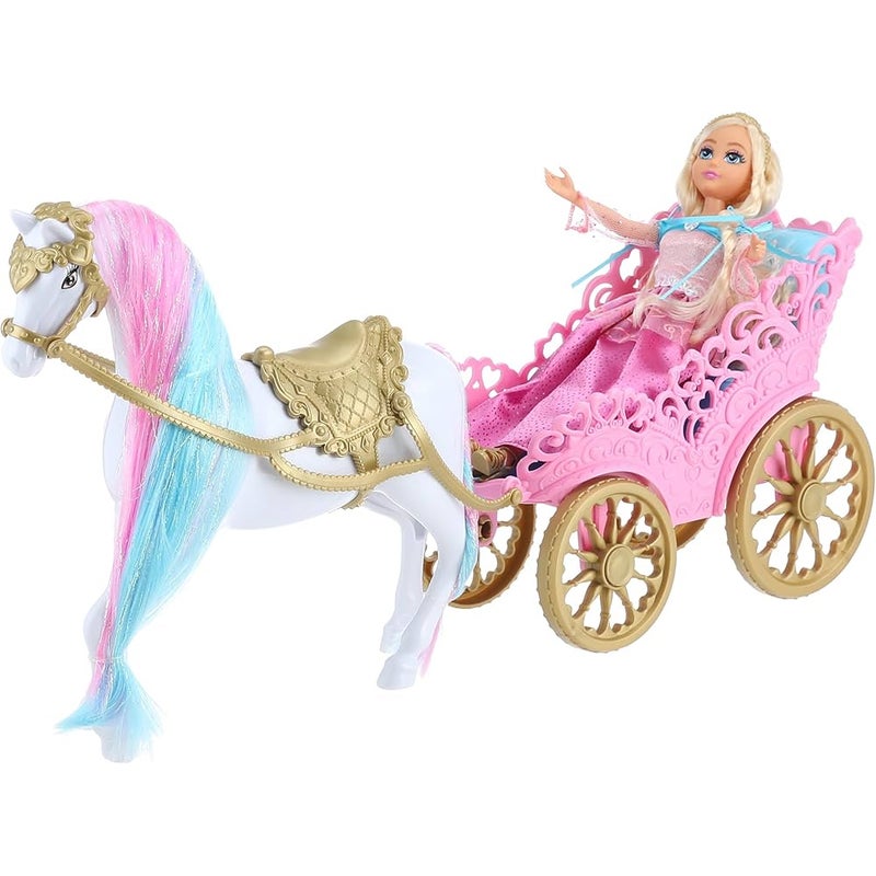 فانفيل دمية الأميرة مع عربة الحصان الملكي - 81011 - Image 2