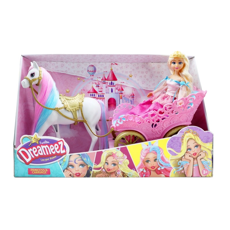 فانفيل دمية الأميرة مع عربة الحصان الملكي - 81011 - Image 1