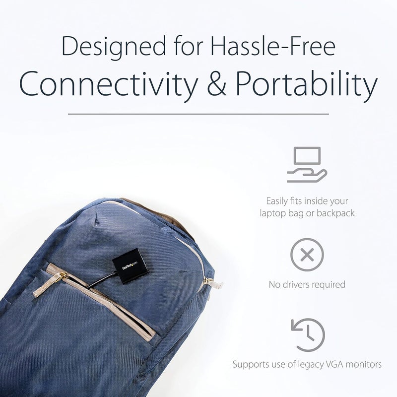 StarTechcom 1080p 60Hz HDMI to VGA High Speed Display Adapter  Active HDMI to VGA Male to Female Video Converter for LaptopPCMonitor HD2VGAE2 - Image 4