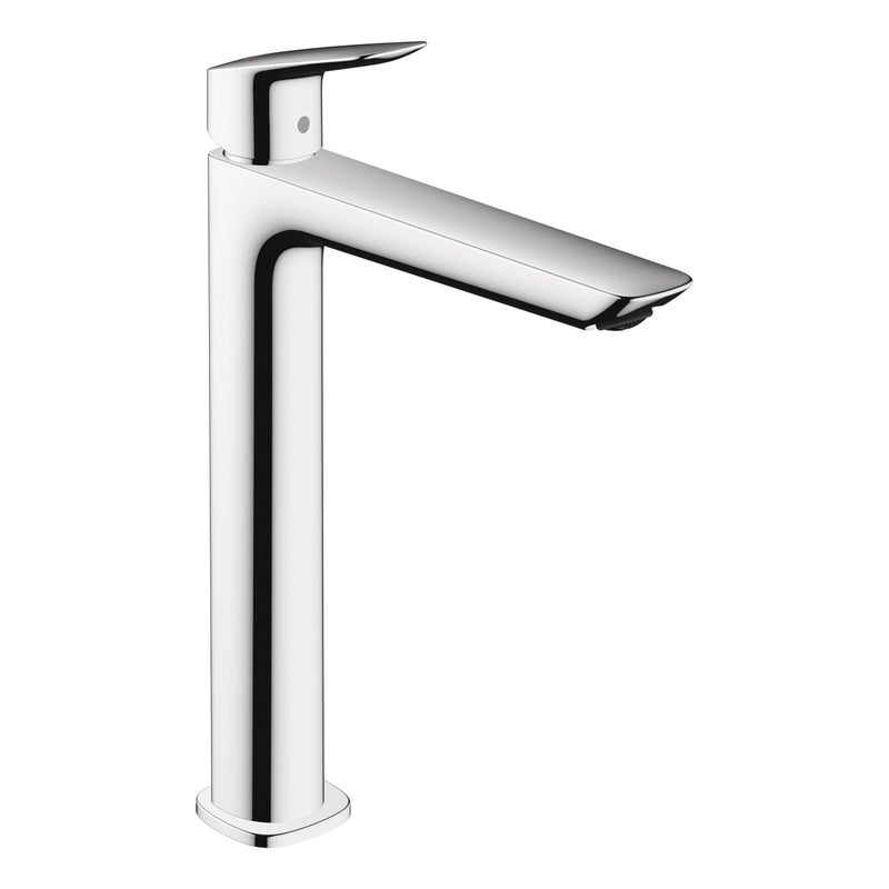 hansgrohe Logis Fine Modern 1Handle 1Hole 12inch Tall Bathroom Sink Faucet in Chrome 71258001