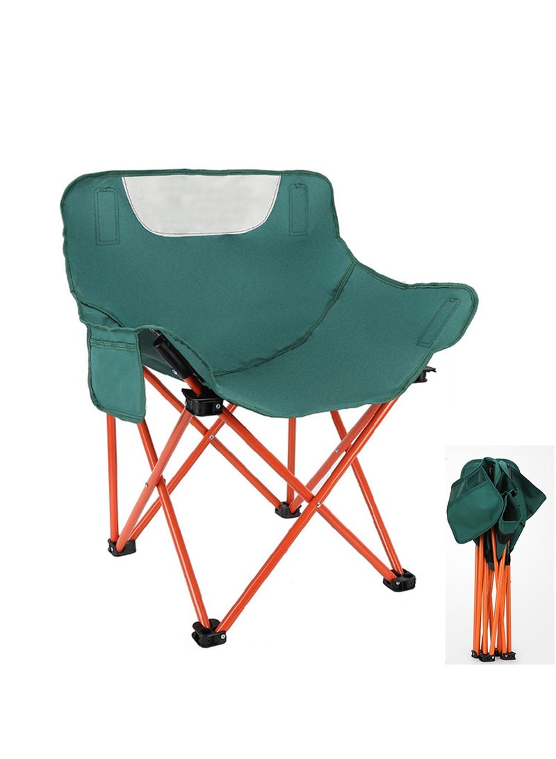 Yolu Outdoor Camping Chair Folding Chairs with Carry Bag Lightweight seat Portable Chair for Camping, Hiking,Fishing, Beach, BBQ and Picnics  - Image 1