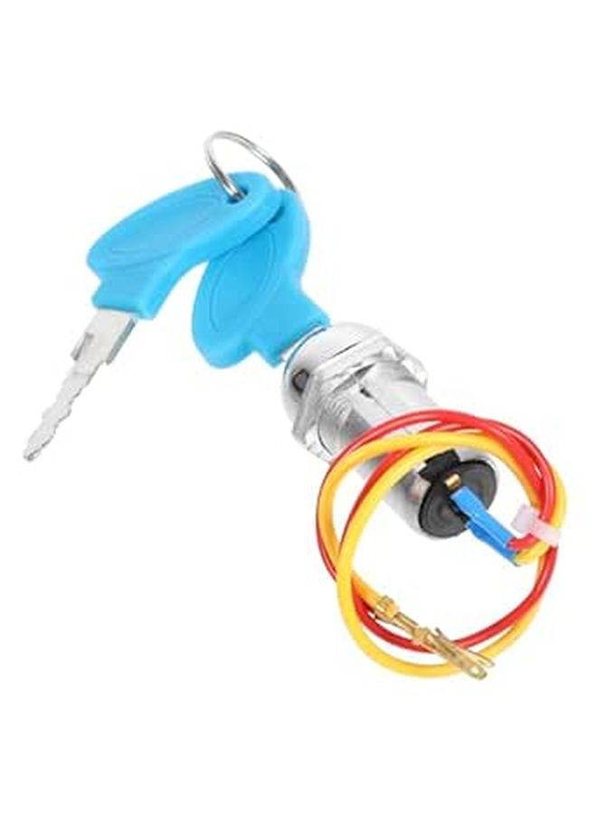 Replacement 2 Wire Ignition Switch Key ForATV Scooter Electric Bike - Image 1