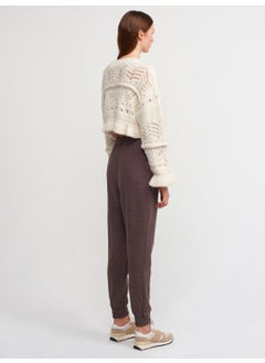 Dilvin 70655 Jogging Fit Trousers-Brown  - Image 1