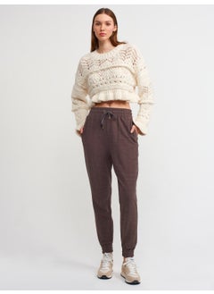 Dilvin 70655 Jogging Fit Trousers-Brown  - Image 2