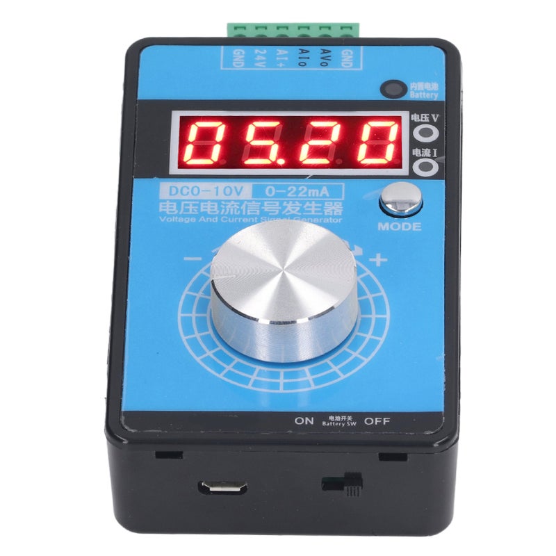 Signal Generator Adjustable Current Voltage Signal Generator High Accuracy USB Power Supply Interface Analog Simulator DC0‑10V 0‑22mA - Image 4