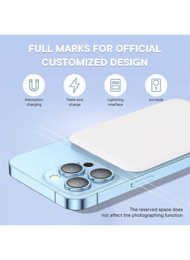 MagSafe Power Bank 10000mAh, Magnetic Wireless Portable Charger with USB-C Cable, Fast Charging Battery Pack for iPhone - Image 2