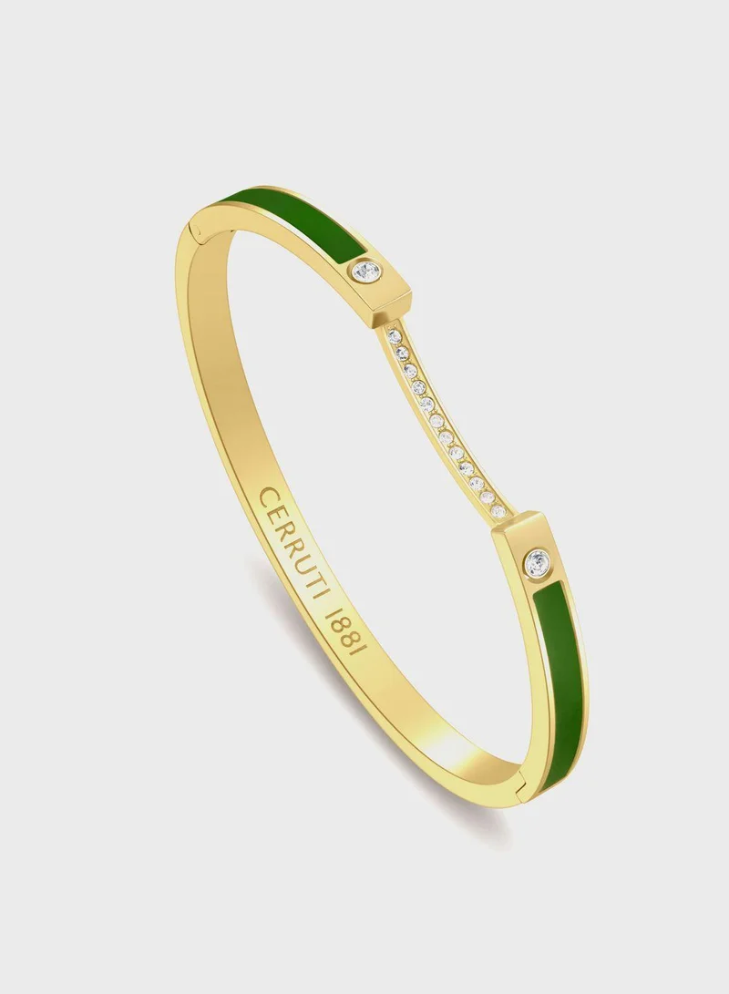 CERRUTI 1881 Monogram Detail Bangle