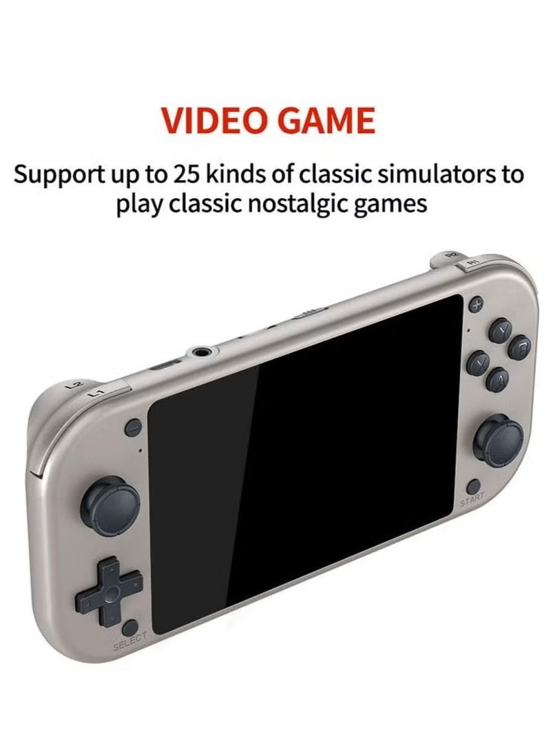 JAJEEK Handheld Gaming Console M17 with 4.3-Inch HD Screen – Retro Pandora Game Console with 64GB Storage Preloaded with 20,000+ Classic and Modern Games | Portable 8-Bit, 16-Bit, Arcade Emulator for Kids & Adults | Rechargeable & Lightweight  - Image 4