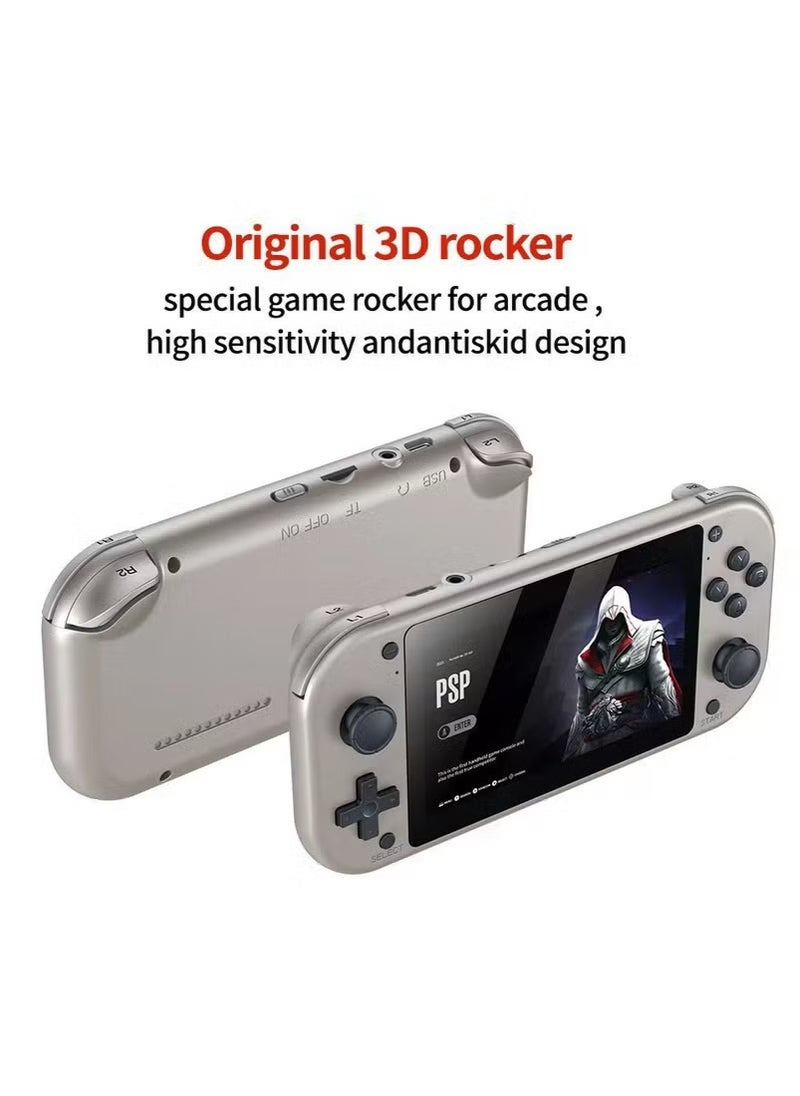 JAJEEK Handheld Gaming Console M17 with 4.3-Inch HD Screen – Retro Pandora Game Console with 64GB Storage Preloaded with 20,000+ Classic and Modern Games | Portable 8-Bit, 16-Bit, Arcade Emulator for Kids & Adults | Rechargeable & Lightweight  - Image 3