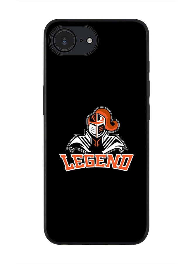 Stylizedd For Apple iPhone 16e Case,Slim fit Camera Protection, Shockproof Thin Phone cover  - Legend Knight - Image 1