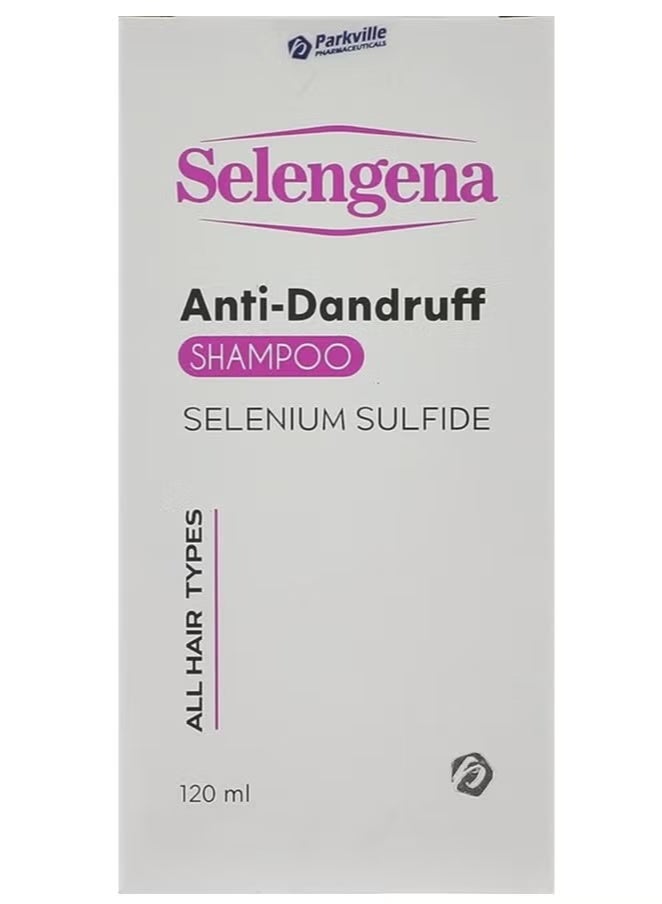 Anti-Dandruff Hair Shampoo With Selenium Sulfide 120ml - Image 3