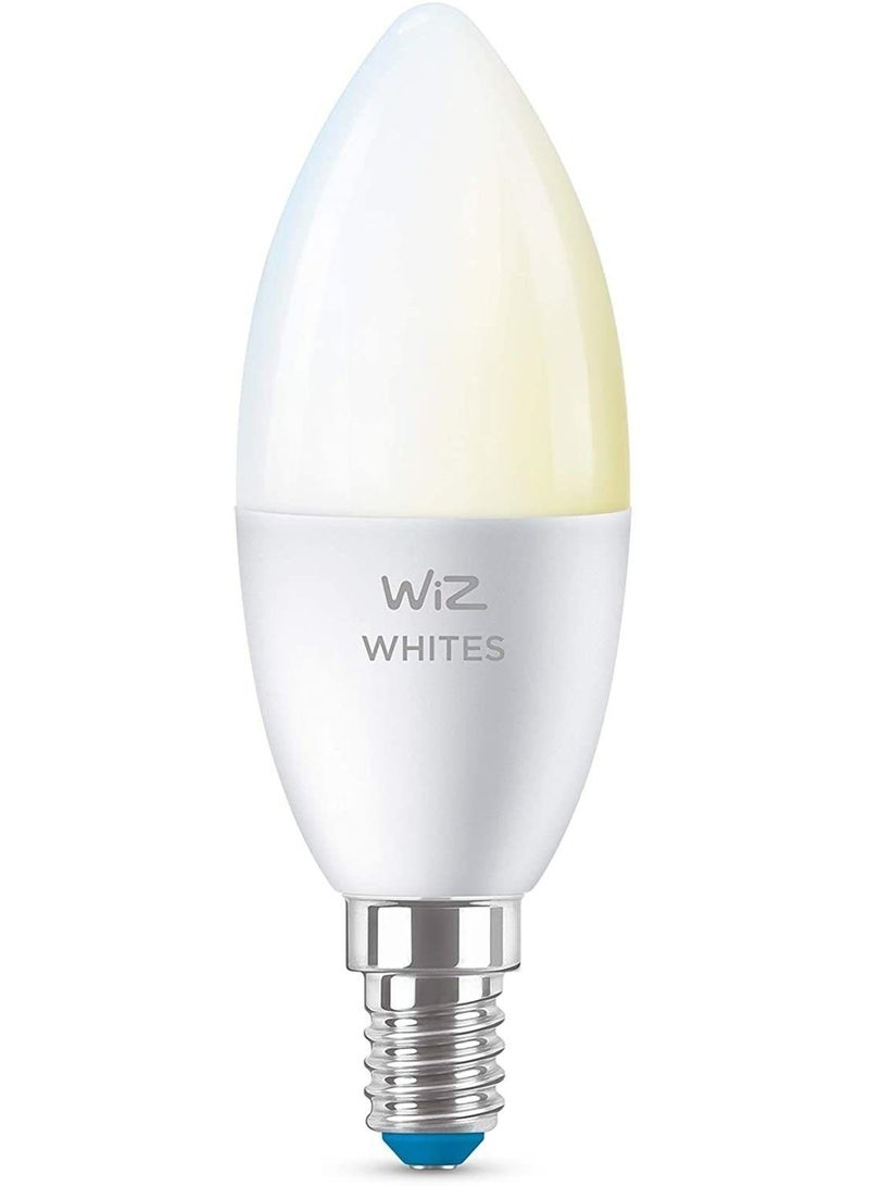 WiZ Smart LED Candle Bulb, Tunable Whites C37 E14, Wi-Fi + Bluetooth - Image 2