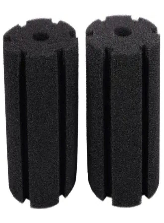 AQUALYF Pets Replacement Sponge Filter for XY-380, Black (Pack of 2) - Image 1