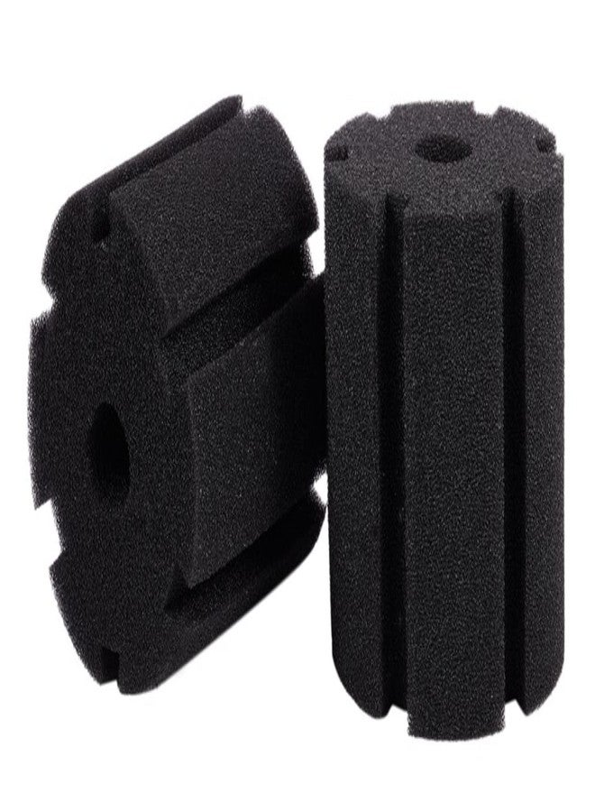 AQUALYF Pets Replacement Sponge Filter for XY-380, Black (Pack of 2) - Image 2