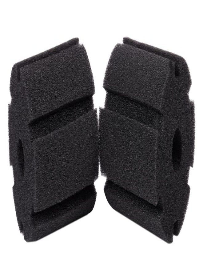 AQUALYF Pets Replacement Sponge Filter for XY-380, Black (Pack of 2) - Image 4