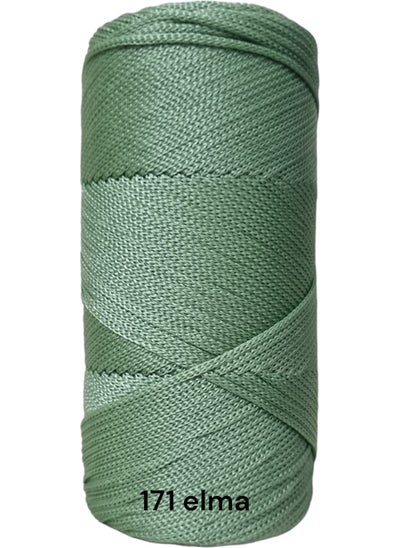 MOLY Polyester Macrame Rope 200GR Macrame Rope Bag Rope Runner Rope Knitting Rope No4 - 1.4mm Macrame Rope 