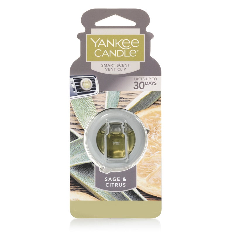 Yankee Candle CAR VENT CLIP HW SAGE & CITRUS, Smart Scent - Image 5