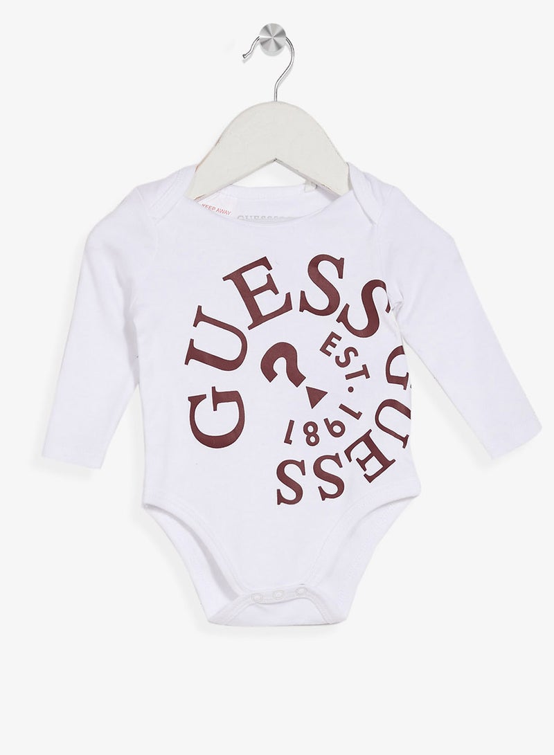 GUESS Kids Hooded Top Bodysuit and Pant Sets - Image 5