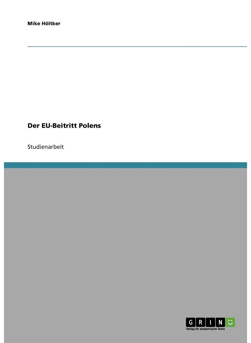 Der EU-Beitritt Polens 