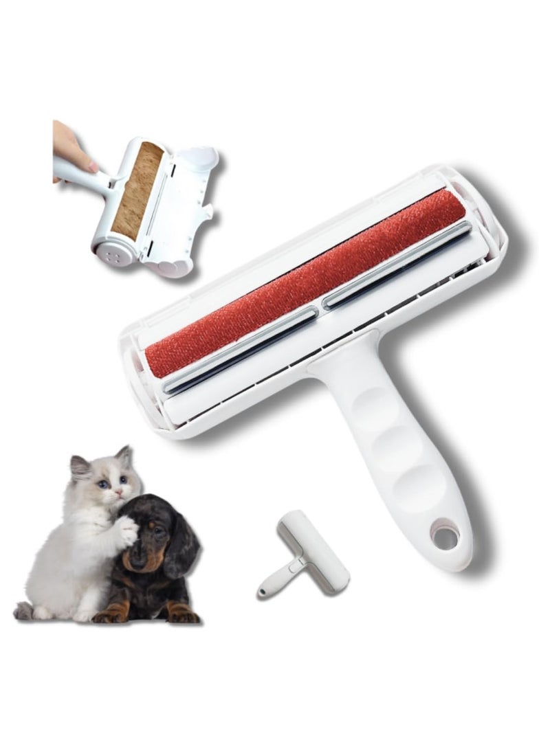 Pet Hair Remover - Lint Roller for Pet Hair - Cat and Dog Hair Remover for Couch, Furniture, Carpet, Car Seat, Reusable Roller with Self-Cleaning Base - Upgraded Animal Fur Removal Tool - Image 1