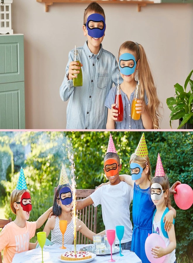 WinnerWhy مجموعة أقنعة ألعاب WinnerWhy المكونة من 24 قطعة، متعددة الألوان، بتصميم فضائي، مثالية لحفلات ألعاب الفيديو. - Image 4