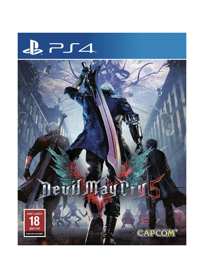كابكوم لعبة Devil May Cry 5 - الإنجليزية/العربية (إصدار المملكة العربية السعودية) - مغامرة - playstation_4_ps4 - Image 1