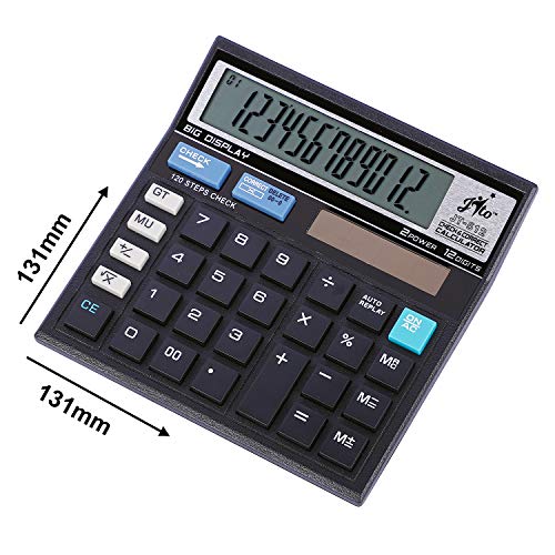 Jito 12 Digits JT-512 Black Electronic Calculator with 18 months Warranty - Image 2