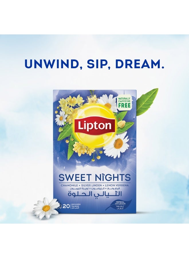 Lipton Herbal Infusion Sweet Nights Tea - Image 2
