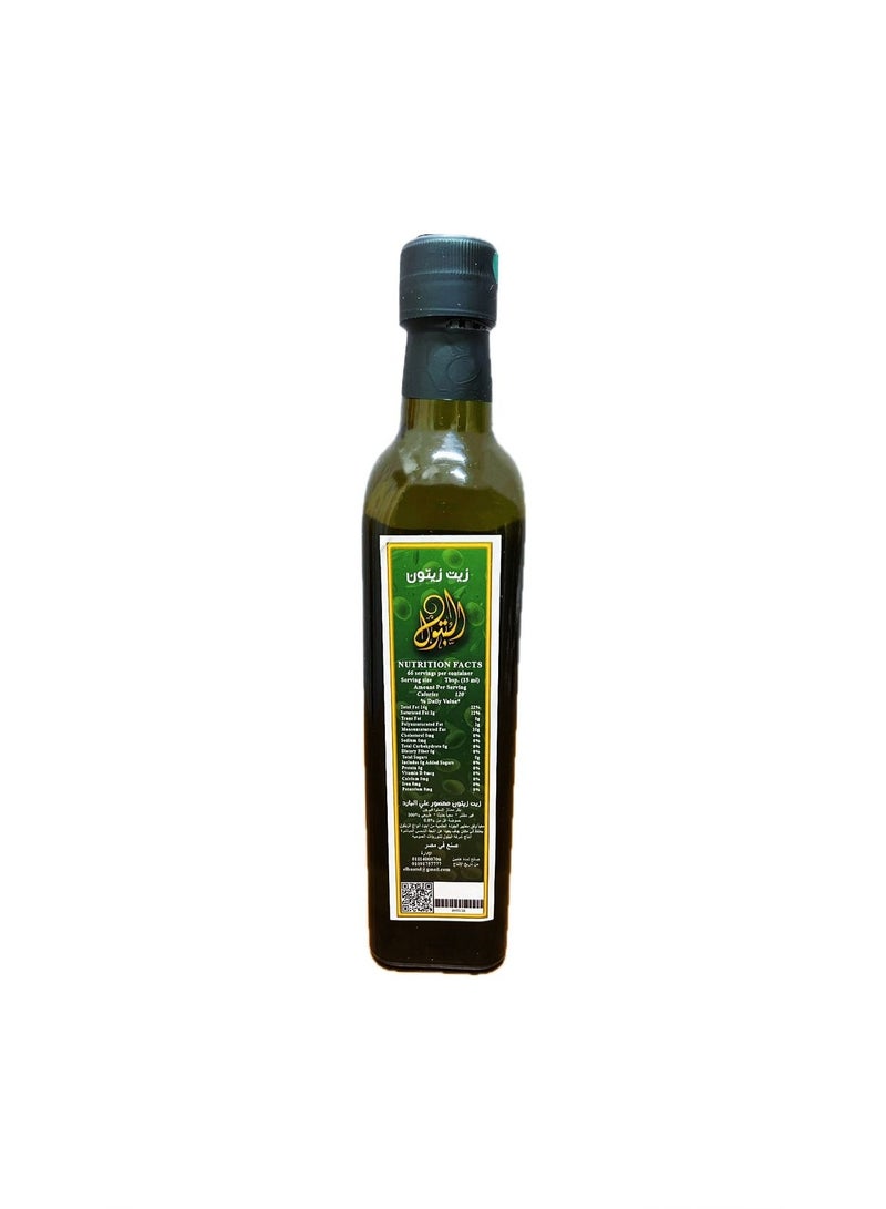 Al Batool Al-Batoul Extra Virgin Olive Oil – First cold-pressed, unfiltered; suitable for salads, cooking, and dressings; packaged in an opaque bottle to preserve quality – 500 ml. - Image 2