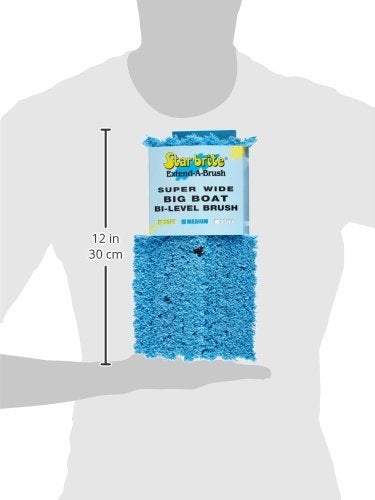STAR BRITE Big Boat Brush/Bi-Level Medium (Blue) (040015) - Image 3