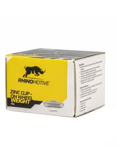 RHINOMOTIVE Automotive Zinc Clip-on Wheel Weight 25g 100 Pcs  - Image 3
