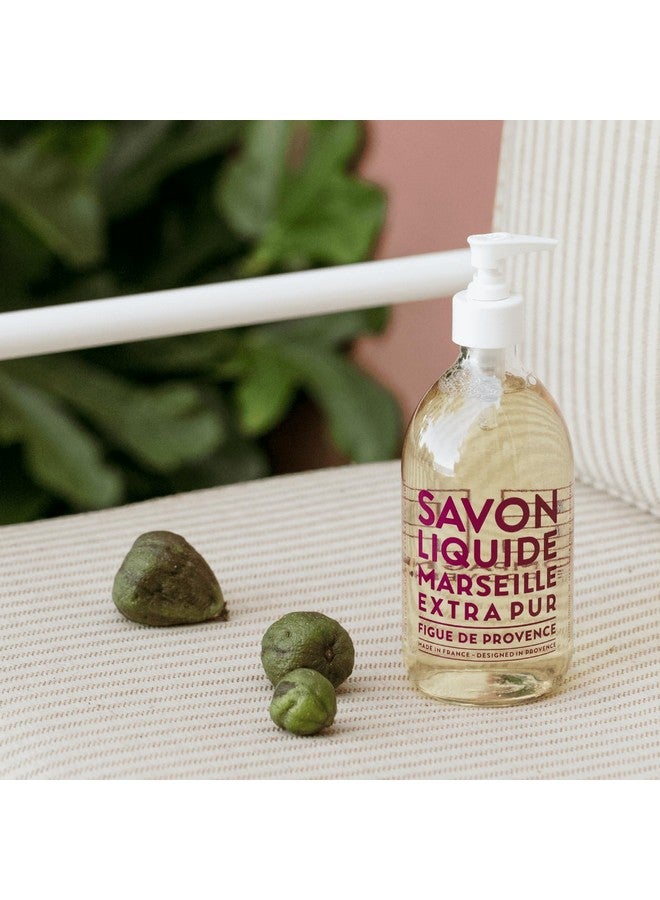 La Compagnie de Provence Compagnie De Provence Savon De Marseille Extra Pure Liquid Soap Fig Of Provence 10 Fl Oz Plastic Pump Bottle - Image 3