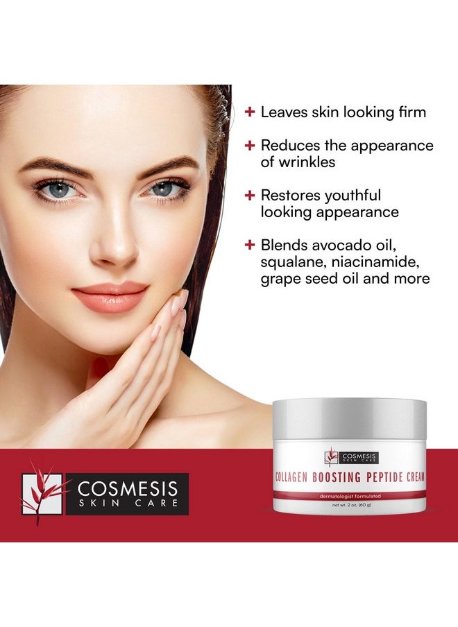 Cosmesis Skin Care Collagen Boosting Peptide Creamtotal Collagen Care Improves Firmness & Smoothness Restores Youthful Appearance2Oz By Cosmesis  - Image 3