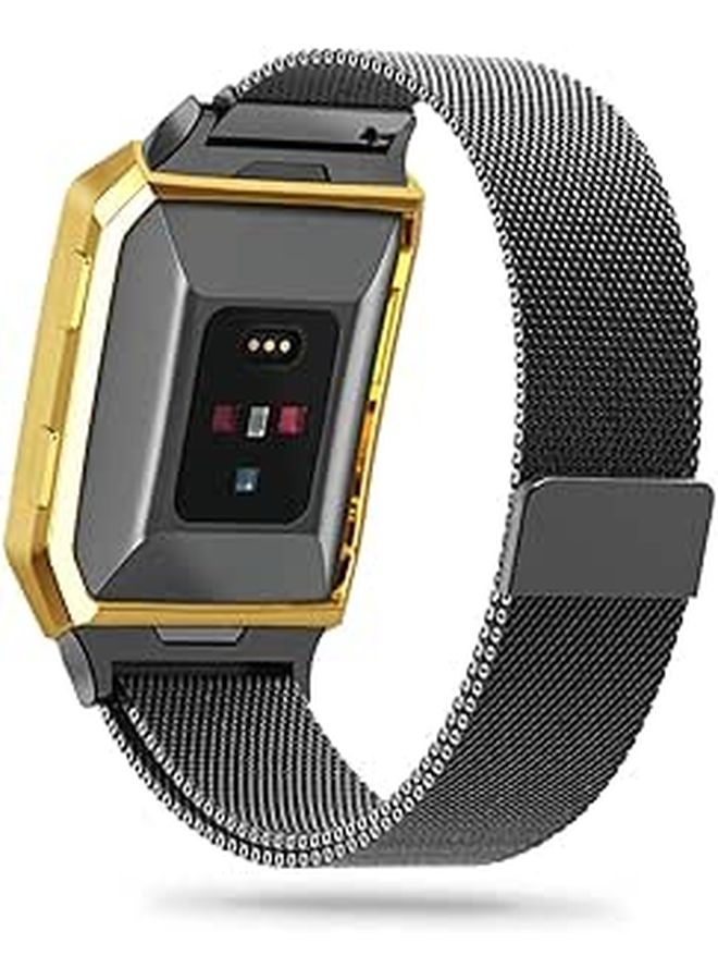 Transparent TPU Watch Frame Protector Lightweight Scratch Cover Fitbit Gold - Image 1