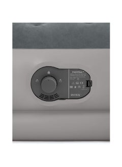 INTEX Dura-Beam Plus Fiber-Tech Technology Air Bed with Built In USB Pump Grey Twin 64112  - Image 5