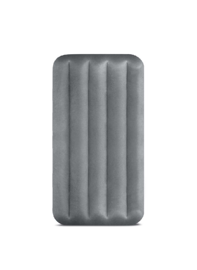 INTEX Dura-Beam Plus Fiber-Tech Technology Air Bed with Built In USB Pump Grey Twin 64112  - Image 4