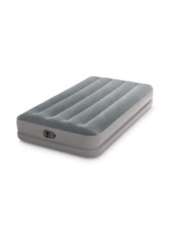 INTEX Dura-Beam Plus Fiber-Tech Technology Air Bed with Built In USB Pump Grey Twin 64112  - Image 2