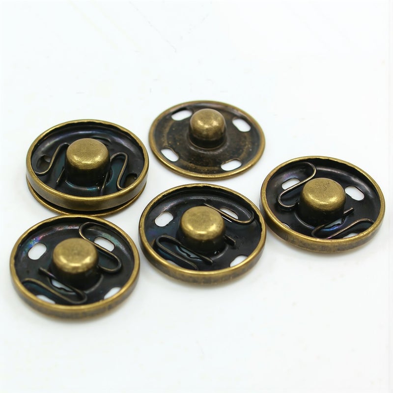 Upgraded Heavy Duty Snap Buttons 10mm Sew On Press Fasteners No Loosening 74 - Image 5
