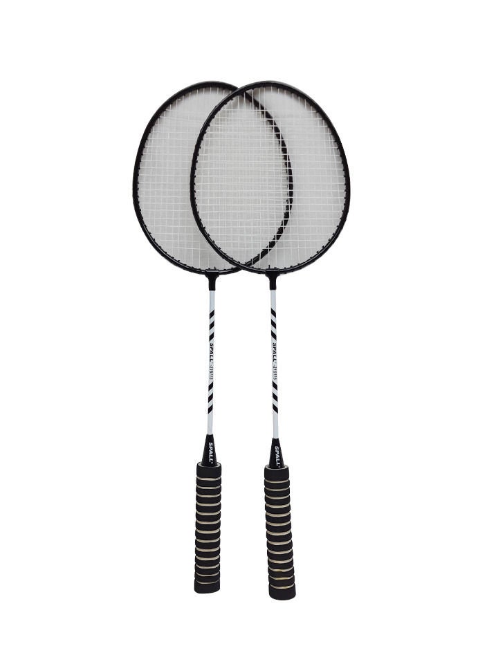 Spall Badminton Racket With Grip Soft Handles Smash Power Frame With Free Full Cover Ultra Light Weight Carbon Fiber Single High Grade Perfect For Men And Women - Image 3