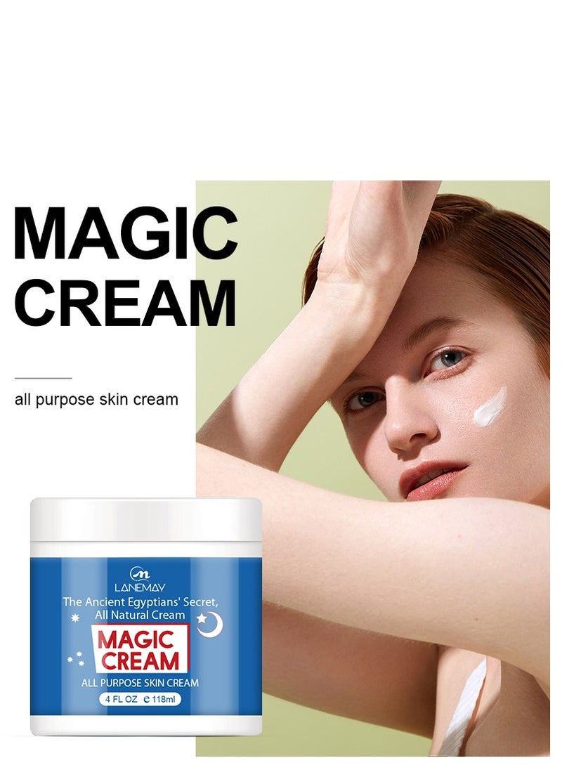 LANEMAY - all natural cream,magic cream,all purpose skin cream,Hydrating Essence Moisturizing Cream, Lighten Fine Lines 118ml - Image 1