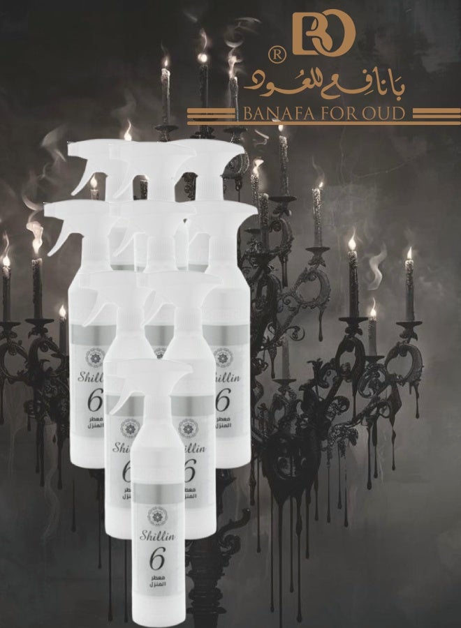 Banafa 9 Pieces Shillin 6 House Freshener 500ML - Image 1