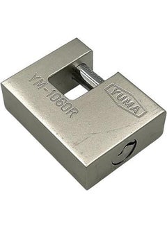 Yuma YM1060R Sliding Shaft Padlock 60MM Gray 