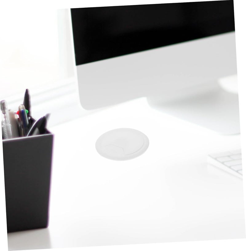 DOITOOL 5pcs Desk Grommet Wire Organizer Cover Wall Hole Cover for Material Easy to Install for Desks - Image 5
