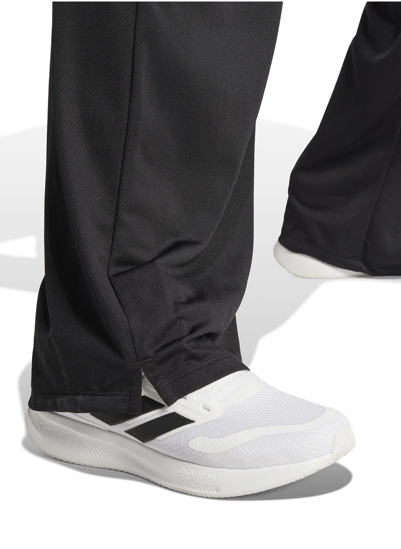 Adidas Tiro Cut 3 Stripe Mesh Wide Leg Pants