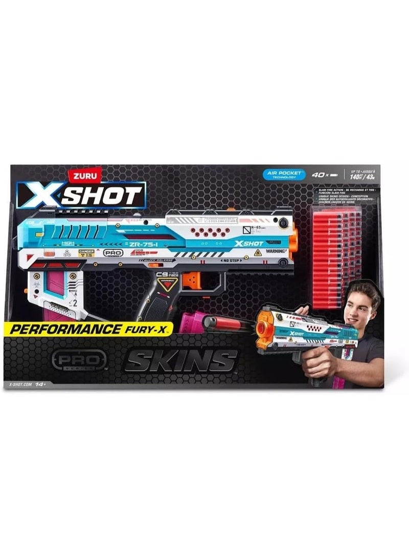 ZURU XSHOT Pro Fury-X Toy Dart Blaster by ZURU, High-Performance Foam Blaster for Kids - Image 4