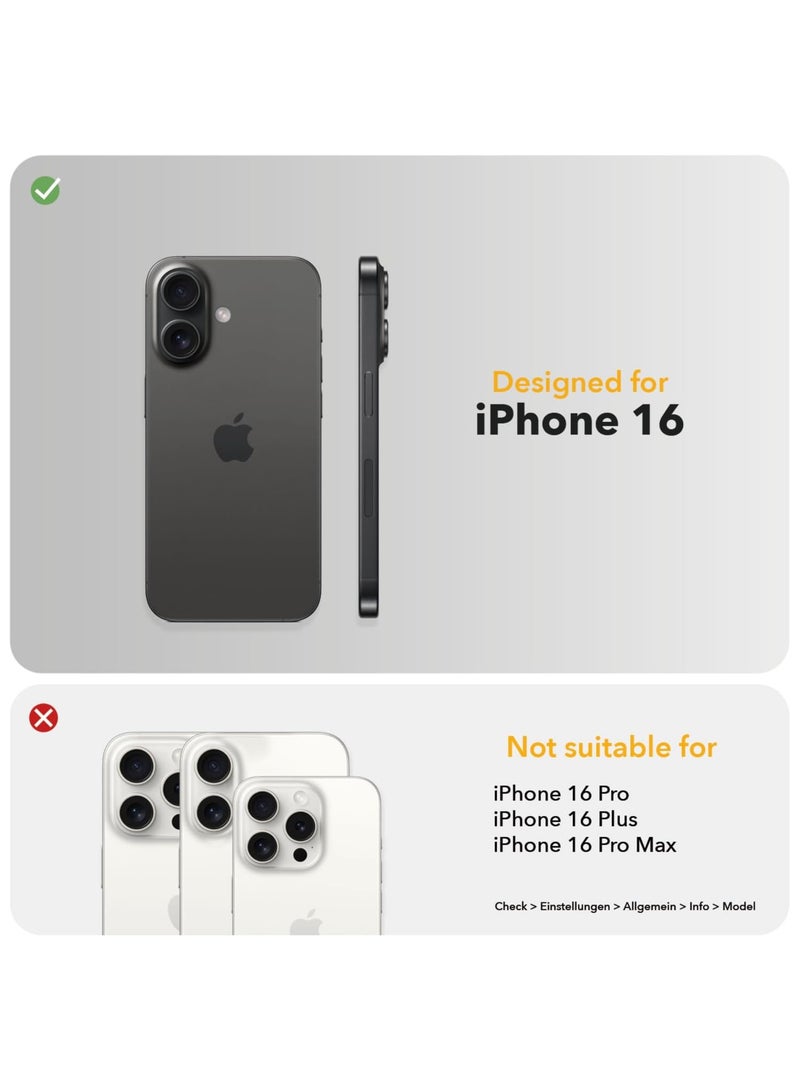 Silicone Case Compatible with iPhone 16, Slim Liquid Silicone Phone Case with 3-Layer Soft Rubber Shockproof Bumper with TPU Lining (Alpine Green) - Image 2