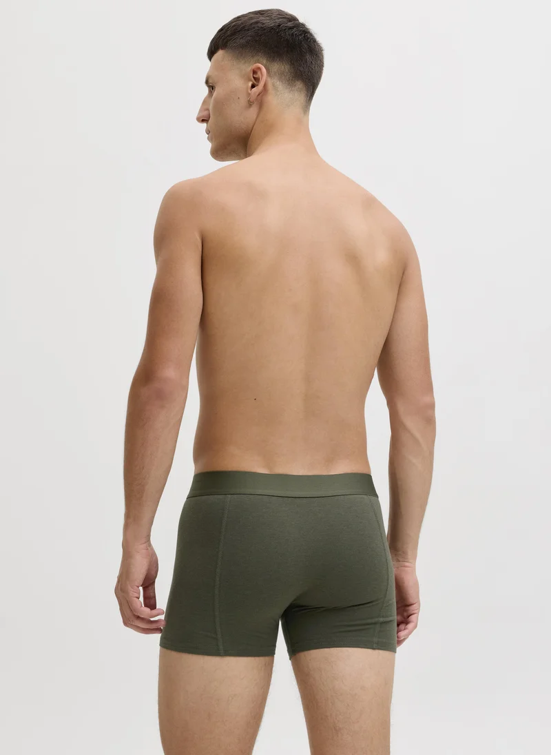 جاك اند جونز 3 Pack Of Logo Band Trunks